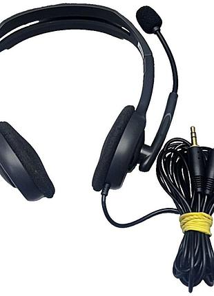 Компьютерная гарнитура наушники б/у logitech h110