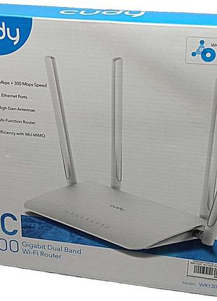 Мережеве обладнання wi-fi та bluetooth б/у cudy wr1300