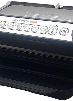 Электрический гриль шашлычница б/у tefal optigrill 8355 s1