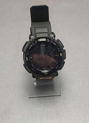 Наручные часы б/у casio pro trek prg-340-3er 2