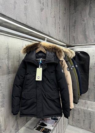 Чоловічий пуховик canada goose