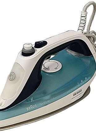 Утюг б/у braun texstyle 7 pro si 7062 bl