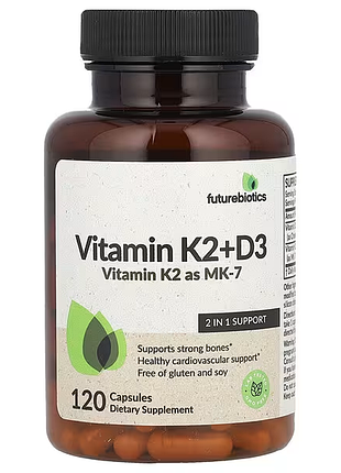 Вітамін k2 + d3, 60 та 120 капсул 2