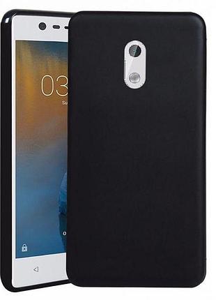 Чехол для мобильного телефона original silicon case nokia 3 black