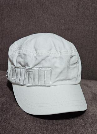 Кепка puma vintage белого цвета