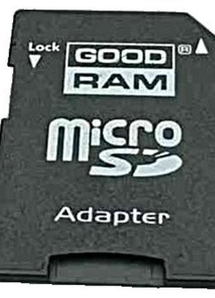 Карта флэш памяти б/у microsd-sd adapter