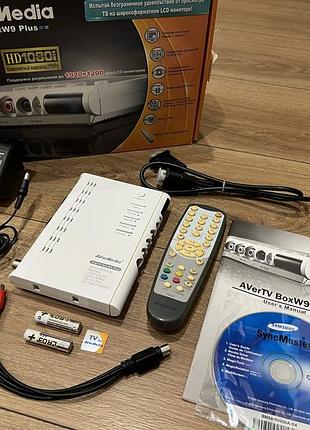Тв-тюнер avermedia avertv boxw9 plus
