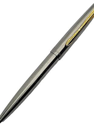 Ручка листкова кулькова пір'яна б/у parker sonnet stainless steel gt