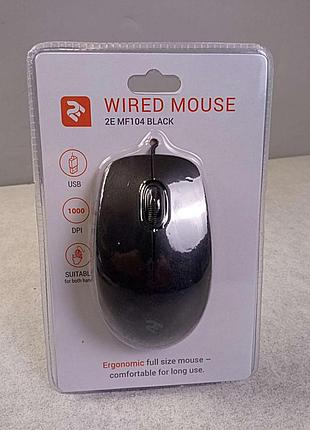 Мышь компьютерная мышь 2e mf104 usb black 5