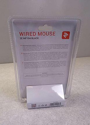 Мышь компьютерная мышь 2e mf104 usb black 6