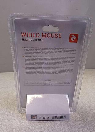 Мышь компьютерная мышь 2e mf104 usb black 7