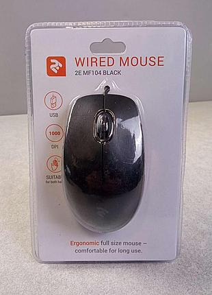 Мышь компьютерная мышь 2e mf104 usb black 8