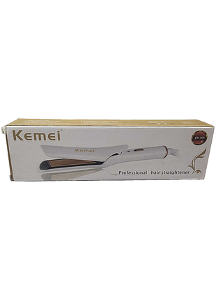 Праска щипці для волосся плоска випрямляч б/у kemei km-390