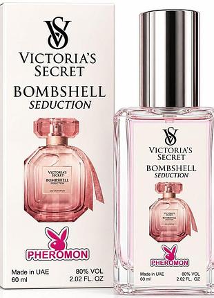 Женские духи с феромонами 60 мл - аромат в стиле victoria’s secret bombshell seduction, белый пион, шалфей, бархатный мускус