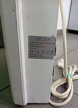Обогреватель б/у delfa ndk15 4