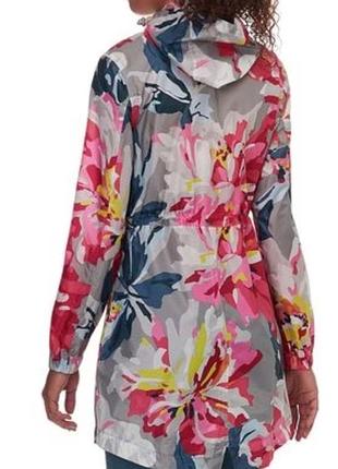 Ветровка куртка дождевик joules golightly casual long rain coat 18р