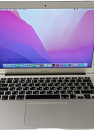 Ноутбук б/у apple macbook air 13 mid 2017 (intel core i5 1.8ghz/13.3"/8gb/ssd 128gb/intel hd graphics 6000)