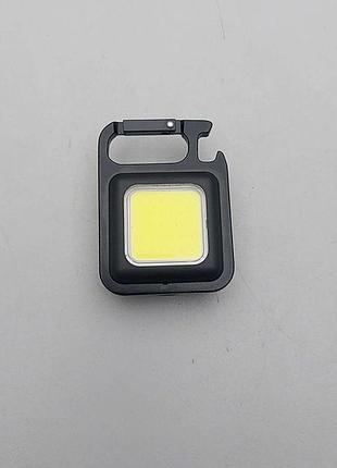 Б/у брелок с фонариком cob rechargeable keychain light аккумуляторный с открывателем и магнитом (208059 3