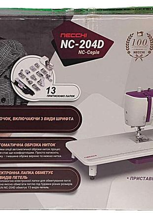 Швейна машина б/у necchi nc-204d