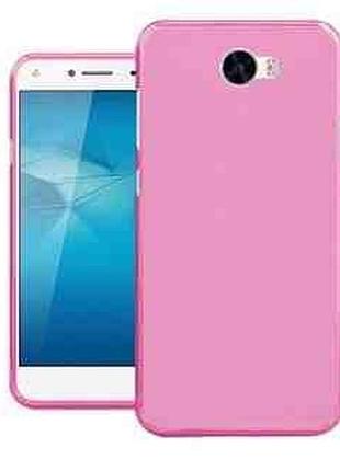 Чехол для мобильного телефона original silicone case huawei y5 ii pink