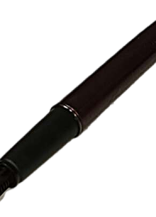 Ручка листкова кулькова пір'яна б/у parker frontier fountain pen metallic burgundy red black