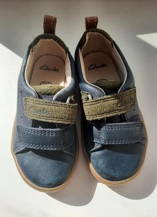 Кросівки для дітей clarks сині