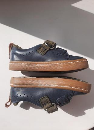 Кросівки для дітей clarks сині 4