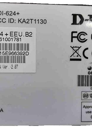 Сетевое оборудование wi-fi и bluetooth б/у d-link di-624+