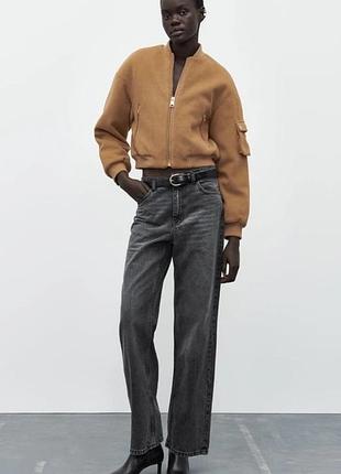 Куртка бомбер zara m
