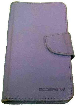 Чохол для мобільного телефона б/у universal book cover goospery mercury 5.2" blue (xxl)