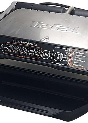 Электрический гриль шашлычница б/у tefal optigrill gc706d34