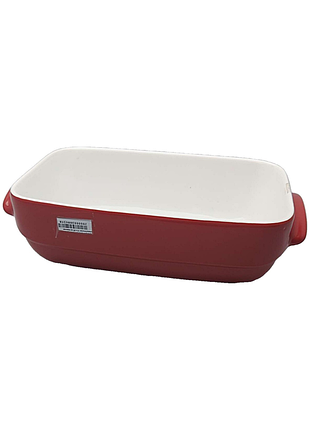 Б/у форма для випікання pyrex signature прямокутна 13 х 20 см червона