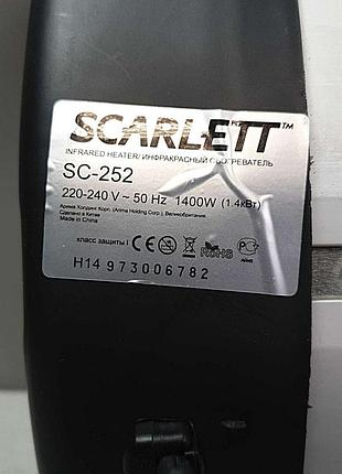 Обогреватель б/у scarlett sc-252 4