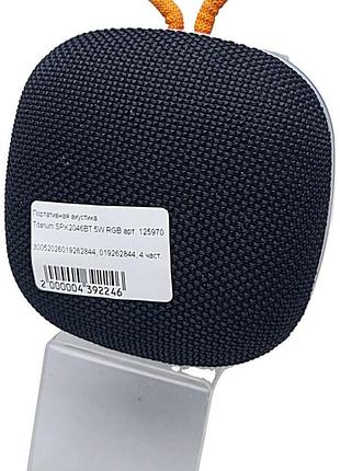 Портативная акустика колонка б/у titanum spk2046bt 5w rgb арт. 125970