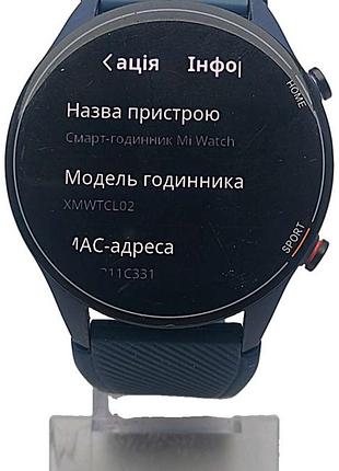 Смарт-годинник браслет б/у xiaomi mi watch color sport (xmwtcl02)