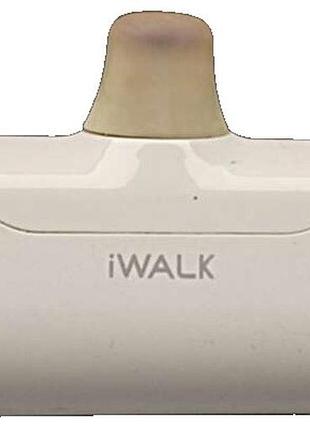 Універсальний зовнішній акумулятор повербанк б/у iwalk link me 4 4500 mah 12 w lightning (dbl4500l)