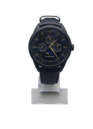 Наручные часы б/у filippo loreti venice moonphase black gold