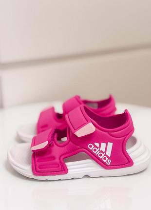 Сандалі дитячі 22 рожеві adidas