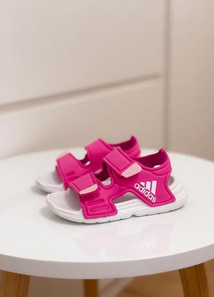 Сандалі дитячі 22 рожеві adidas 2