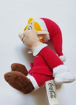 Винтажная игрушка эльф от кока-кола