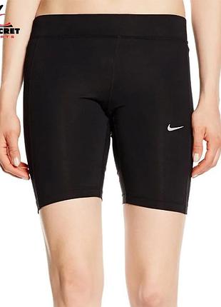 Женские спортивные шорты велосипедки nike 8 dri-fit essential