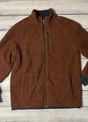 Чоловіча флісова кофта бренду jack wolfskin