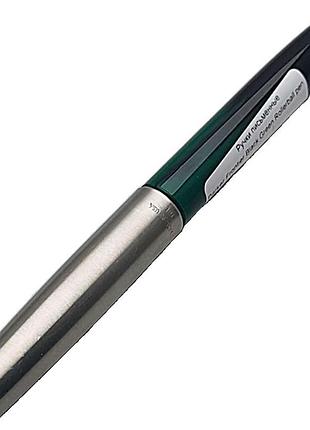 Ручка письменная шариковая перьевая б/у parker frontier black green rollerball pen