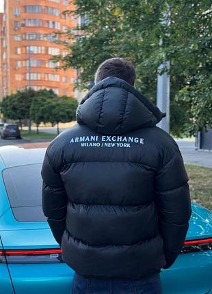 Пуховик armani exchange