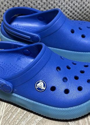 Оригінальні crocs c11 крокси 28 розмір 17,4 см крокси з підсвіткою