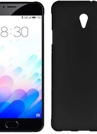 Чохол для мобільного телефона original silicon case meizu m3 note black