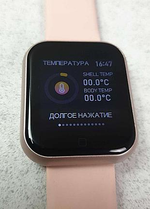 Смарт-годинник браслет б/у smart watch t80s 2