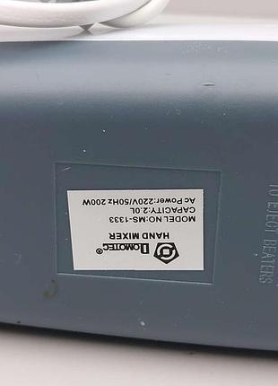 Миксер кухонный б/у domotec ms-1333 9