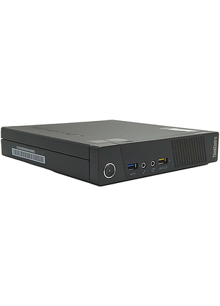 Настольный компьютер системный блок б/у lenovo thinkcentre m93 (intel celeron g1820t 2.4ghz/ram 4gb/ssd 120gb)
