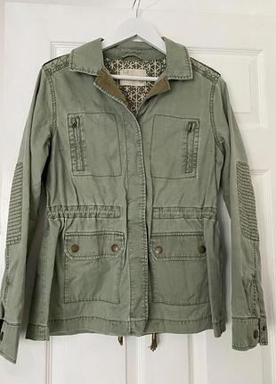 Ветровка милитари / куртка-сафари, размер m, indigo collection (marks & spencer)